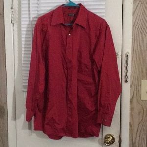 Men’s Red dress shirt